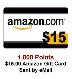 $15 Amazon Gift Card