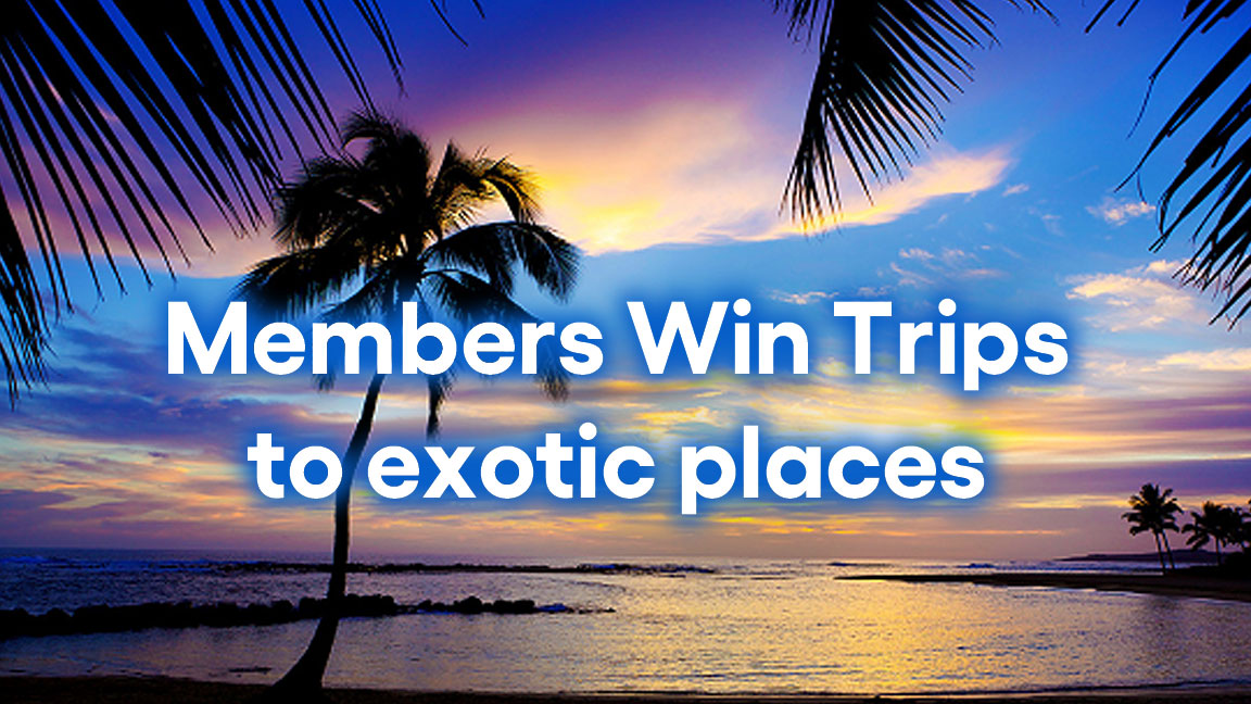 Members win trips to exotic places sweetiessecretsweeps.com